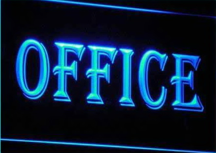 OPEN OFFICE Business Displays Neon Light Signs